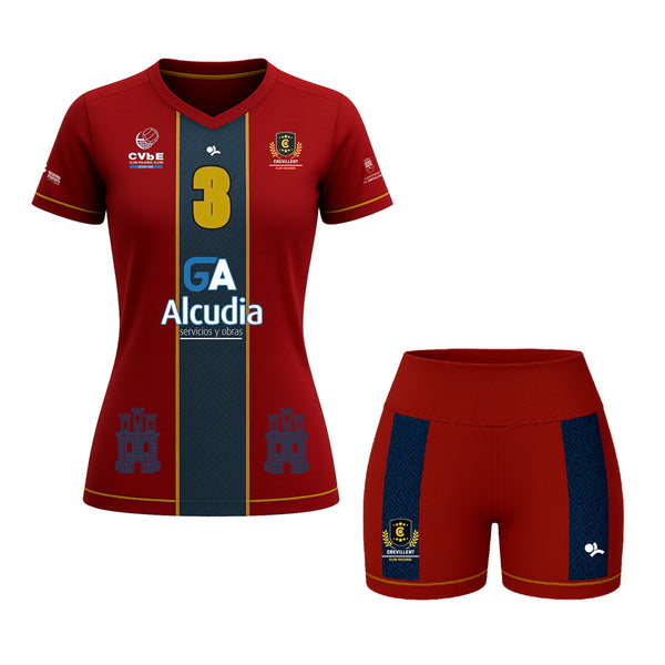 Pack Camiseta+Malla VOLEIBOL CREVILLENTE 25/26