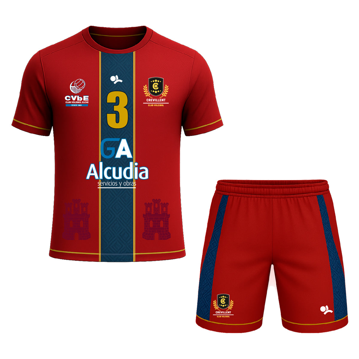 Pack Camiseta+Pantalón VOLEIBOL CREVILLENTE 25/26