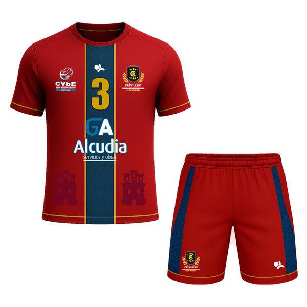 Pack Camiseta+Pantalón VOLEIBOL CREVILLENTE 25/26