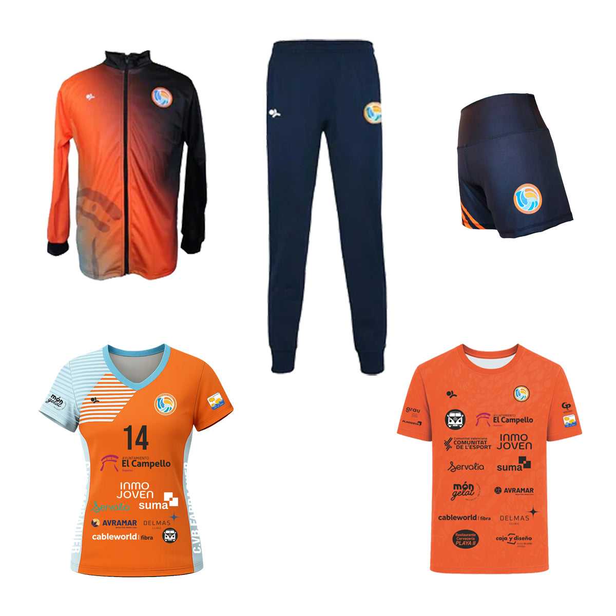 Pack Completo Primaria Benjamín/Alevín Femenino CV Fabraquer El Campello