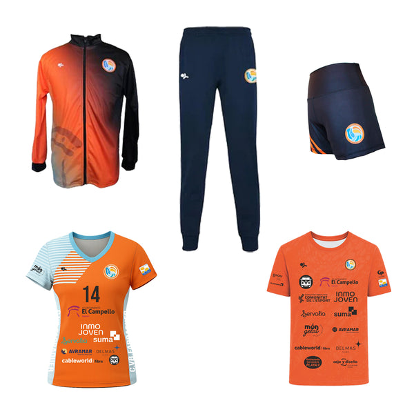 Pack Completo Primaria Benjamín/Alevín Femenino CV Fabraquer El Campello