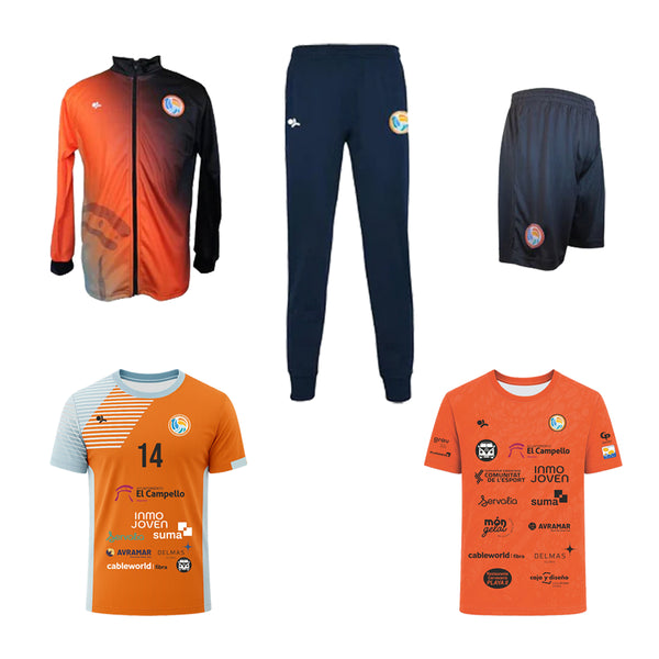 Pack Completo Primaria Benjamín/Alevín Masculino CV Fabraquer El Campello