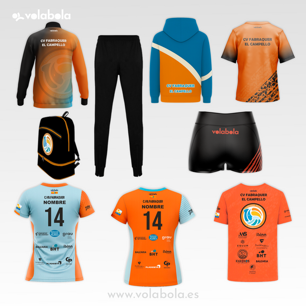 Pack Completo Cadete/Juvenil Femenino CV Fabraquer El Campello