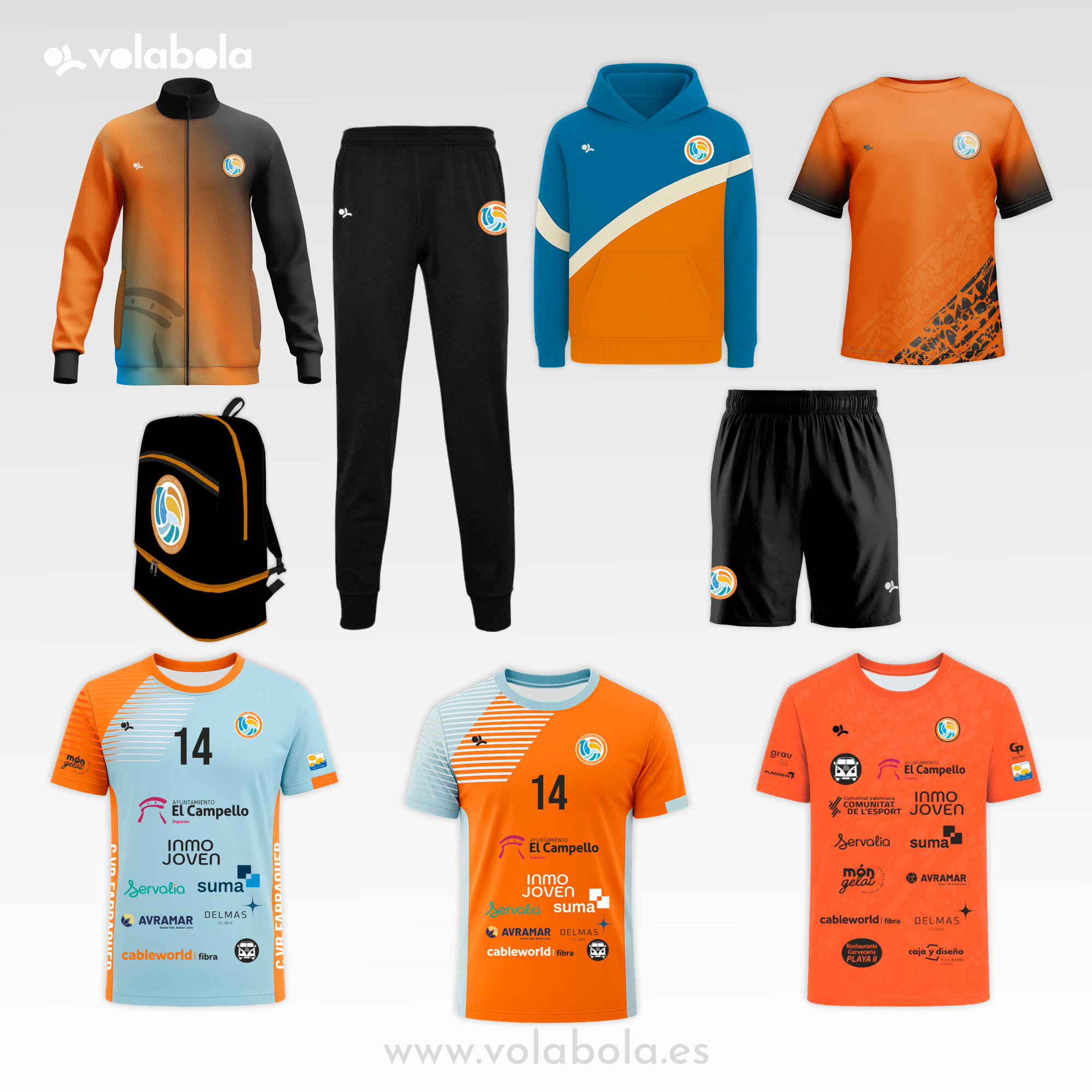 Pack Completo Cadete/Juvenil Masculino CV Fabraquer El Campello