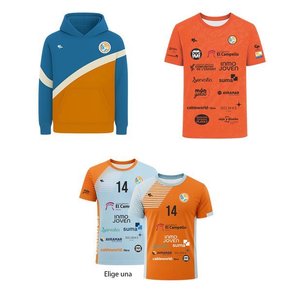 Pack Básico Cadete/Juvenil Masculino CV Fabraquer El Campello