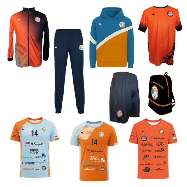 Pack Completo Cadete/Juvenil Masculino CV Fabraquer El Campello