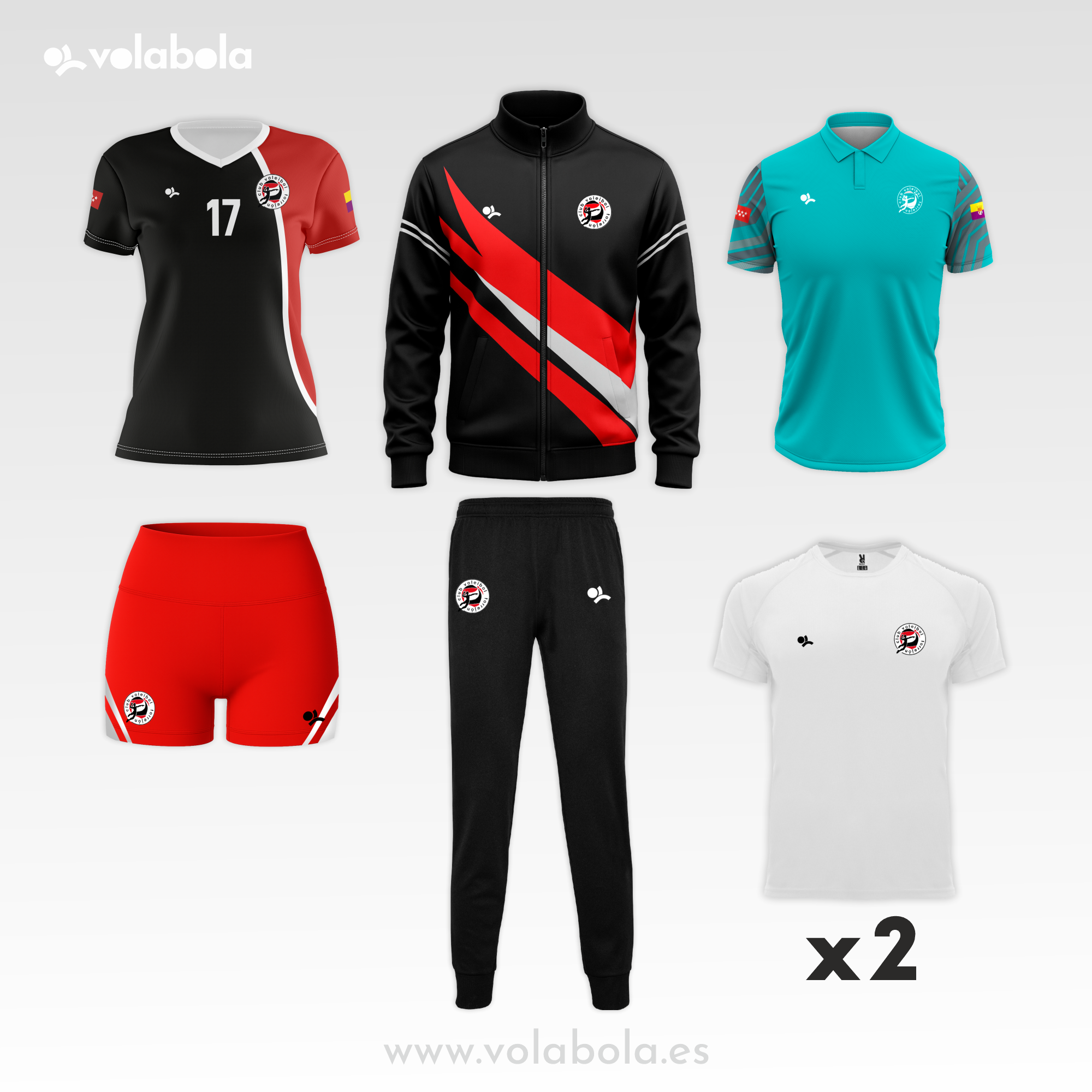 Pack Nuevo Jugador/Líbero Mujer Torrejón