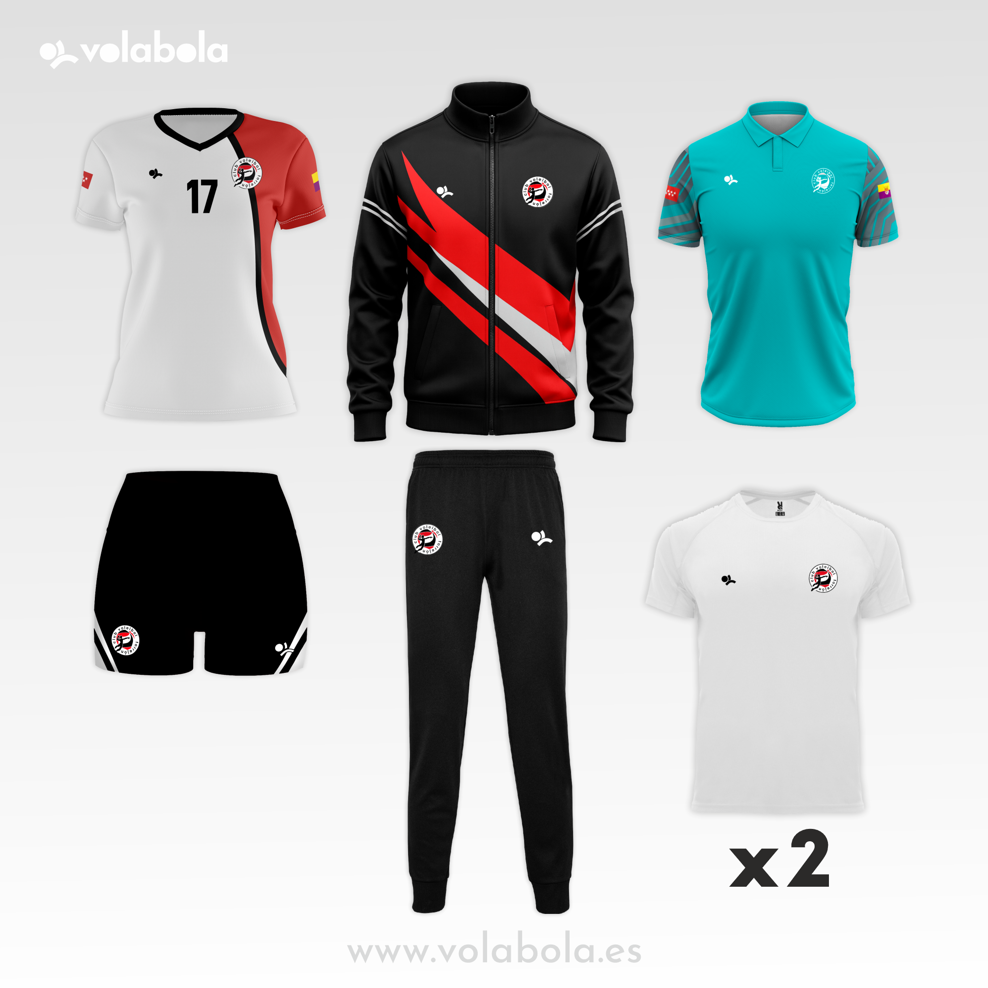 Pack Nuevo Jugador/Líbero Mujer Torrejón