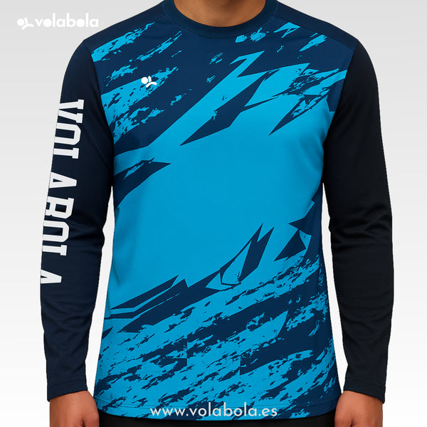 Camiseta manga larga unisex - Picos