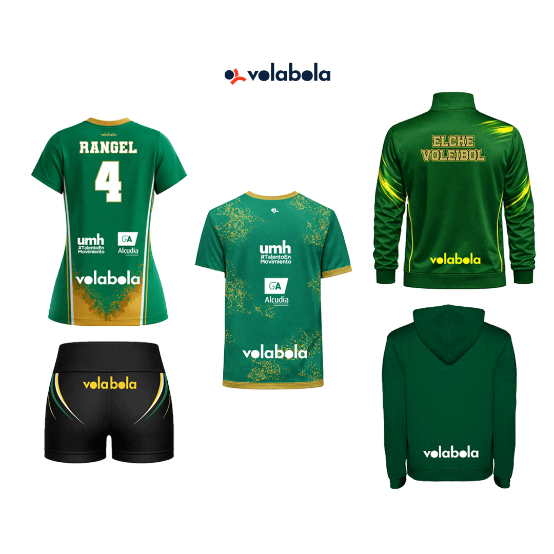 Pack completo Benjamín Femenino CLUB VOLEIBOL ELCHE
