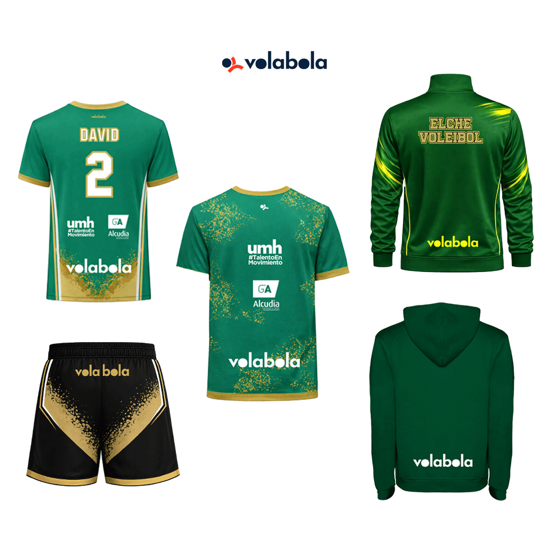 Pack completo Benjamín Masculino CLUB VOLEIBOL ELCHE