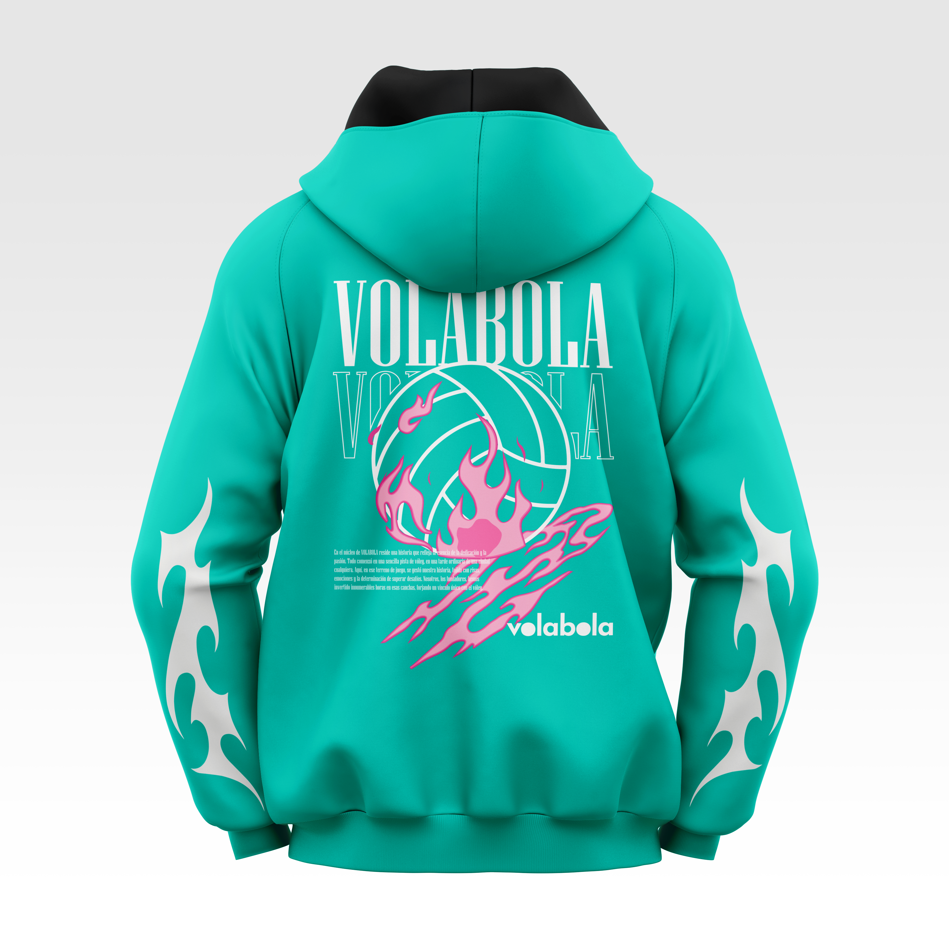 Sudadera con capucha - Fireball Mist