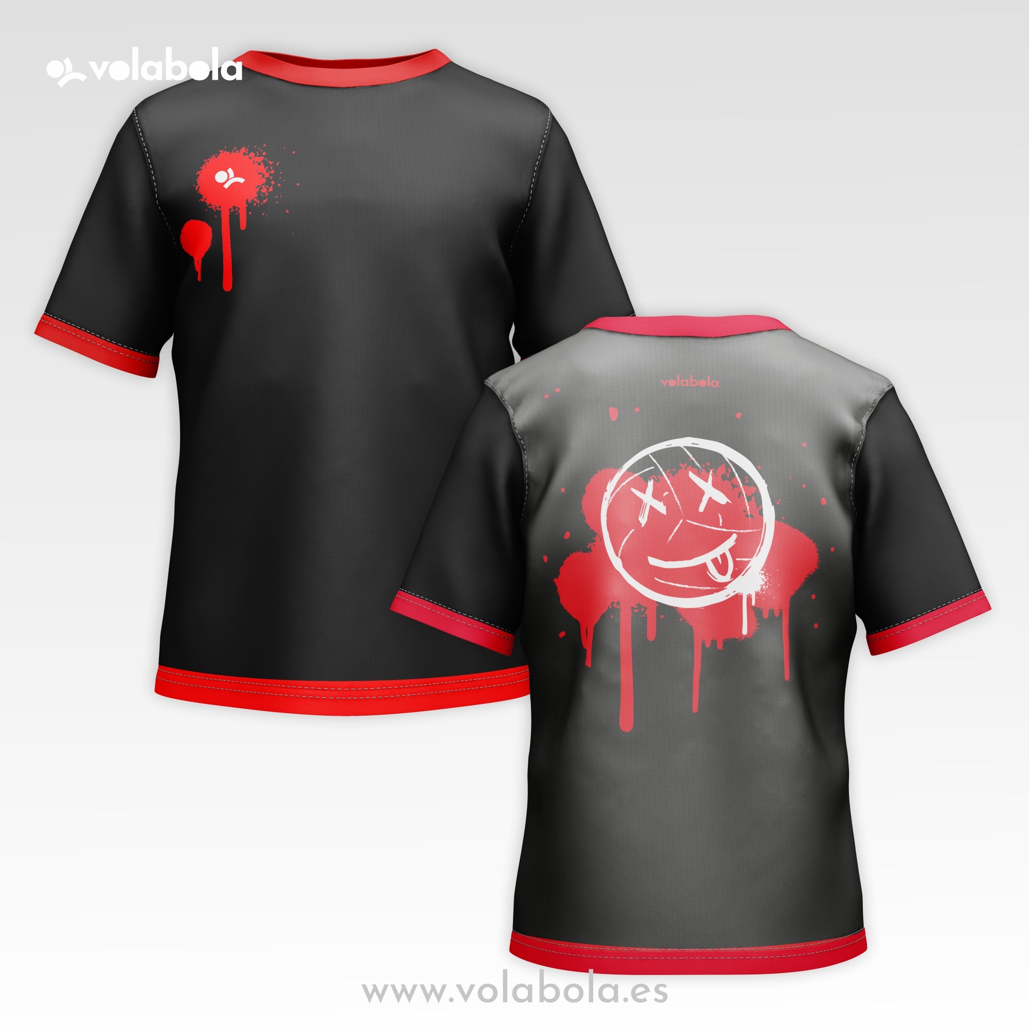 Camiseta técnica voleibol manga corta unisex – Splash