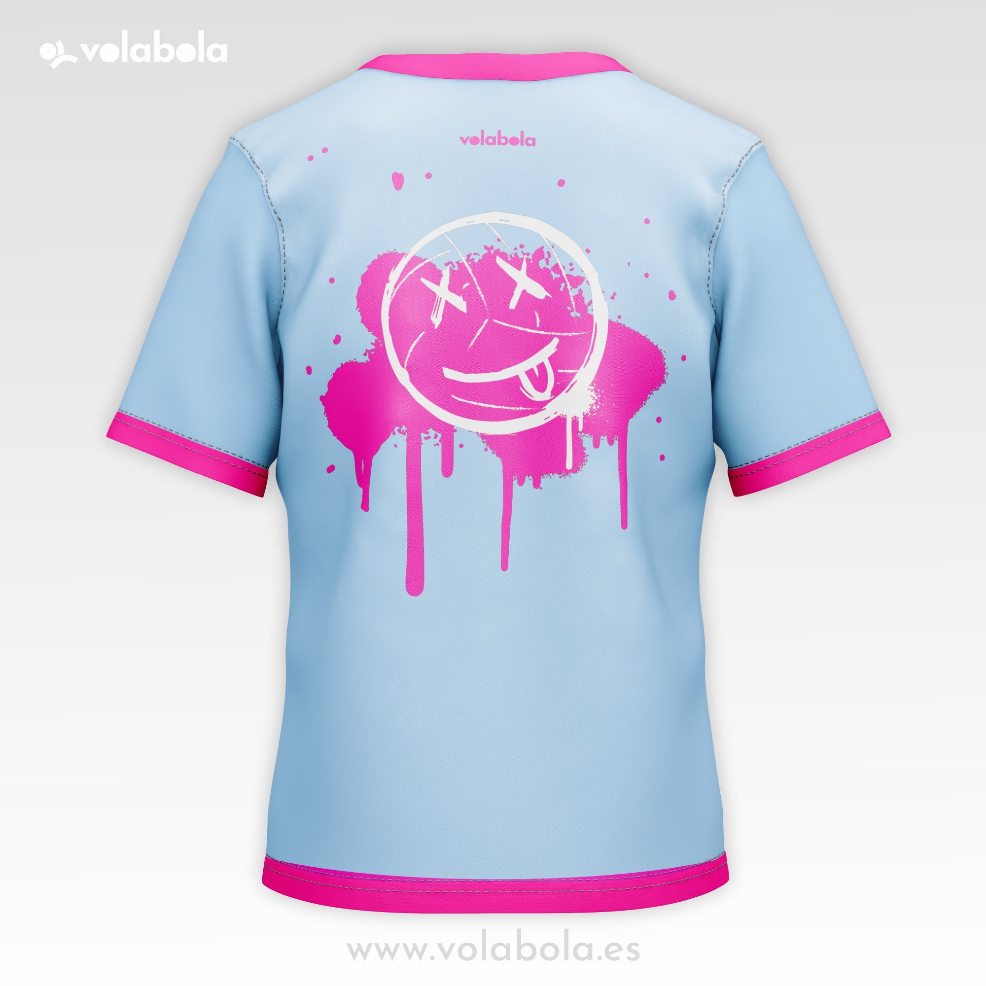 Camiseta técnica voleibol manga corta unisex – Splash