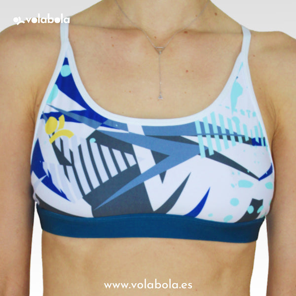 Top Bikini Pro Volley – Graffiti