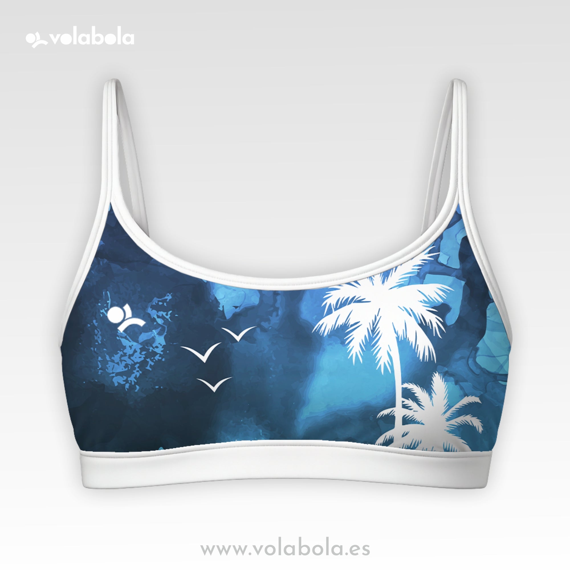 Top Bikini Pro Volley – Ocean Breeze