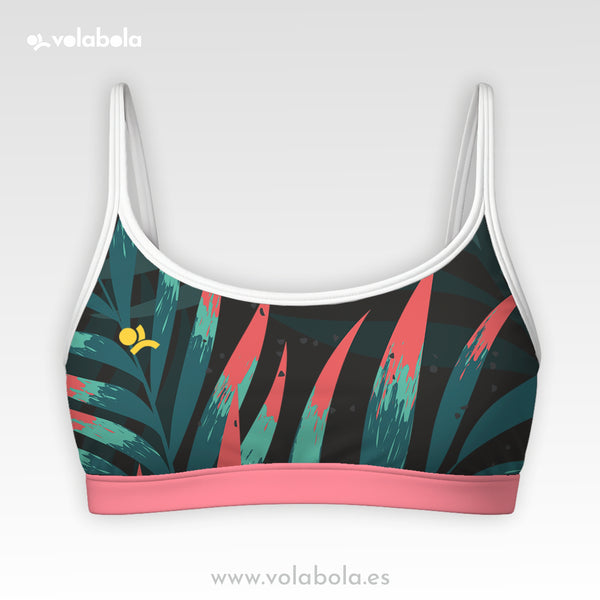 Top Bikini Pro Volley – Palm Tree