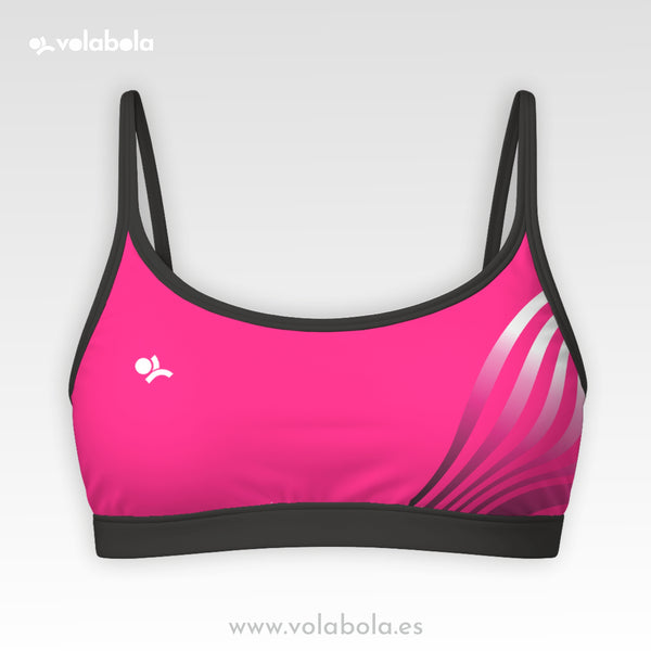 Top Bikini Pro Volley – Pink Fusion