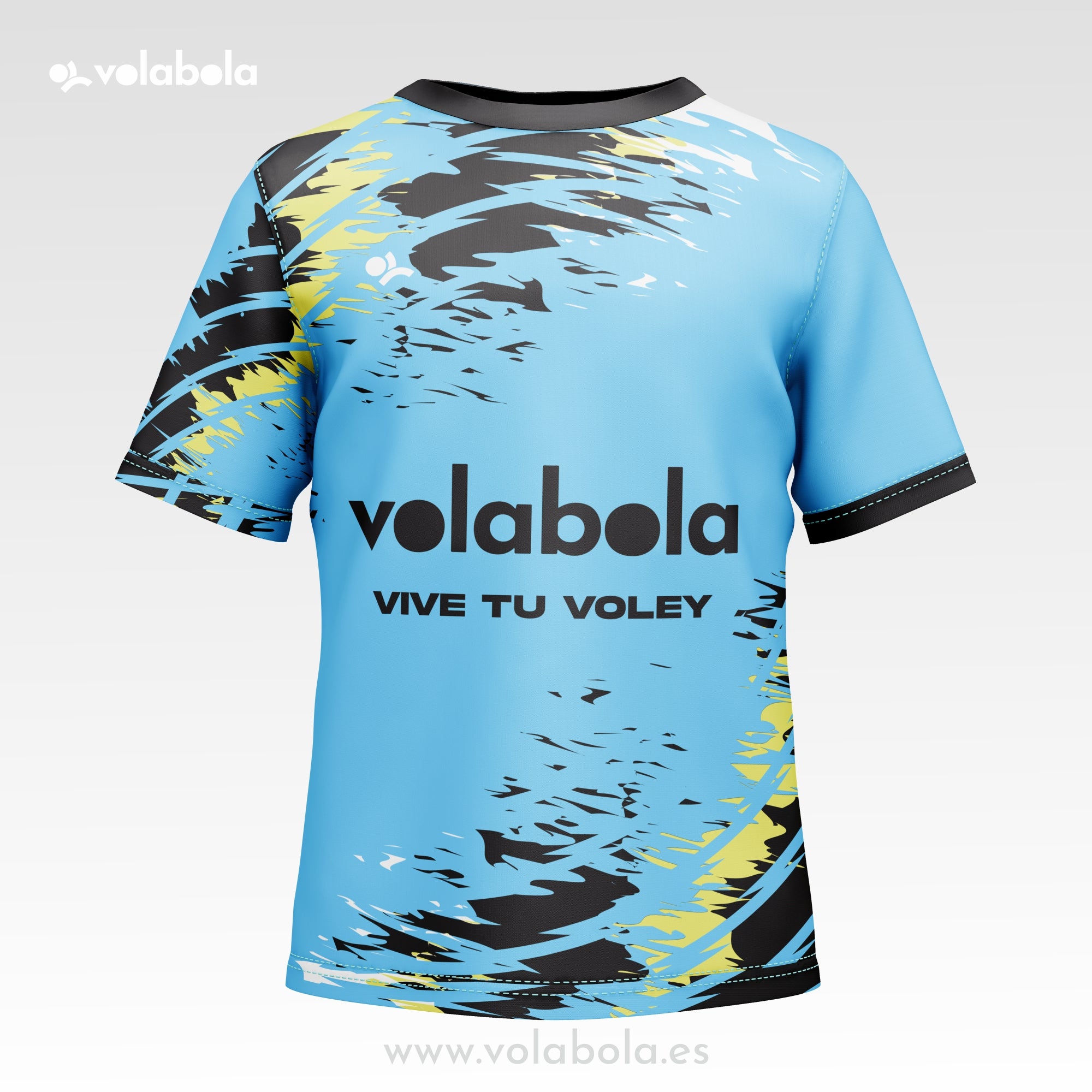 Camiseta Técnica Voleibol Manga Corta unisex – Neon Collection