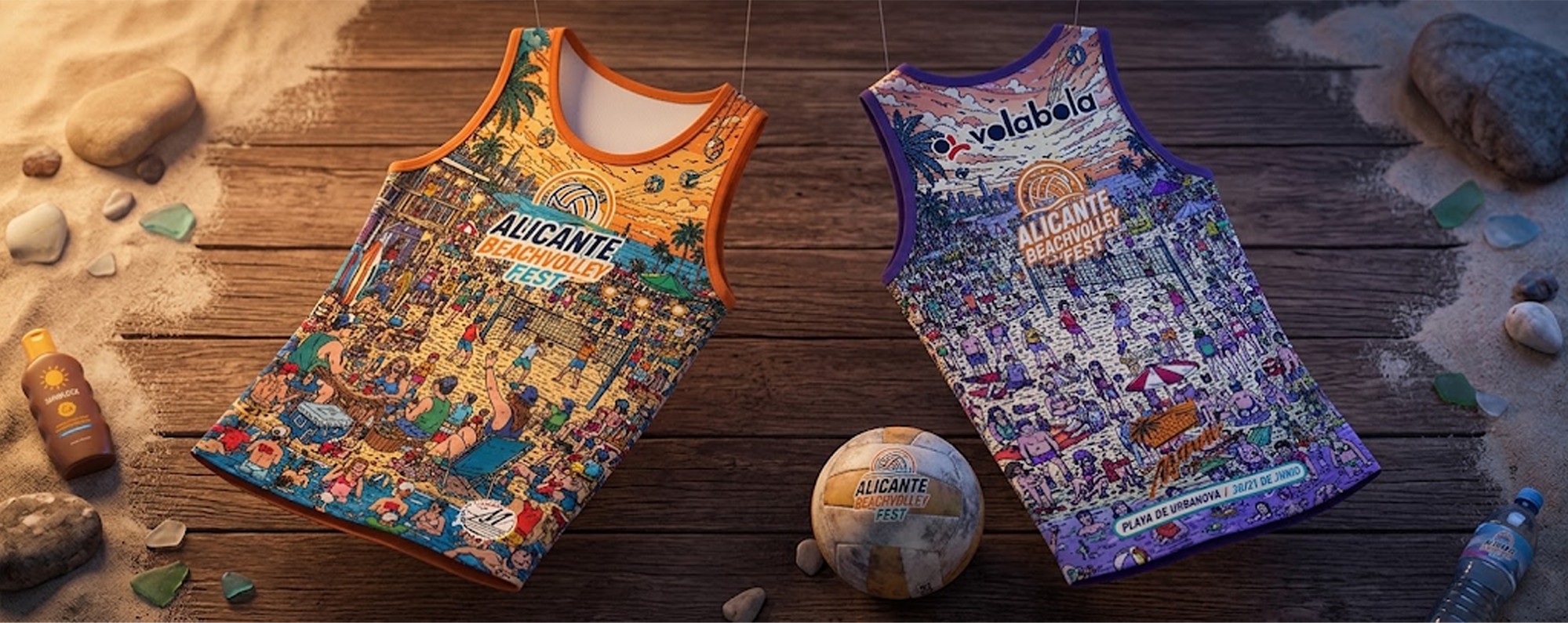 Camiseta Tirantes Alicante BeachVolley Fest
