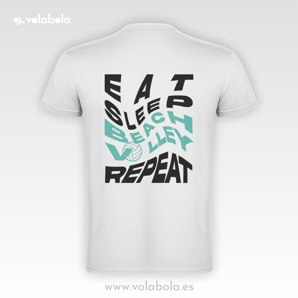 Camiseta Manga Corta Casual Volley Hombre – Beach Repeat