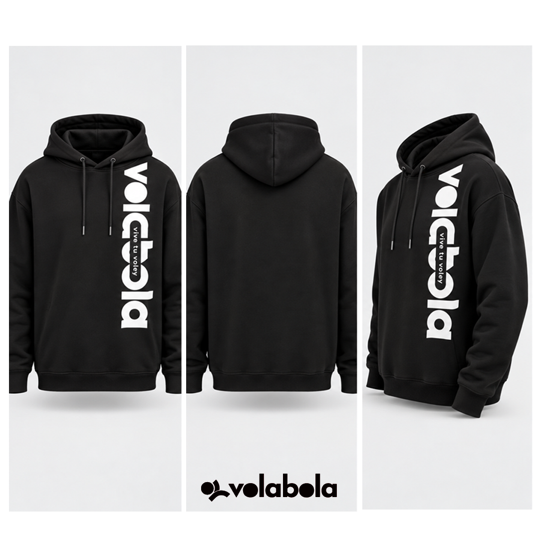 Sudadera Técnica Pro Volley -Black Vive tu Voley
