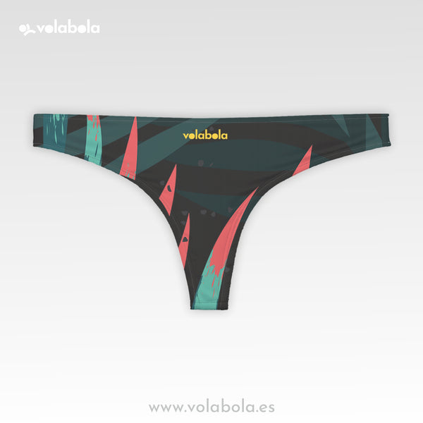 Braguita Bikini Brasileña Pro Volley – Palm Tree