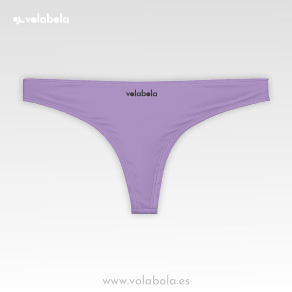 Braguita Bikini Brasileña Pro Volley – Purple Zebra