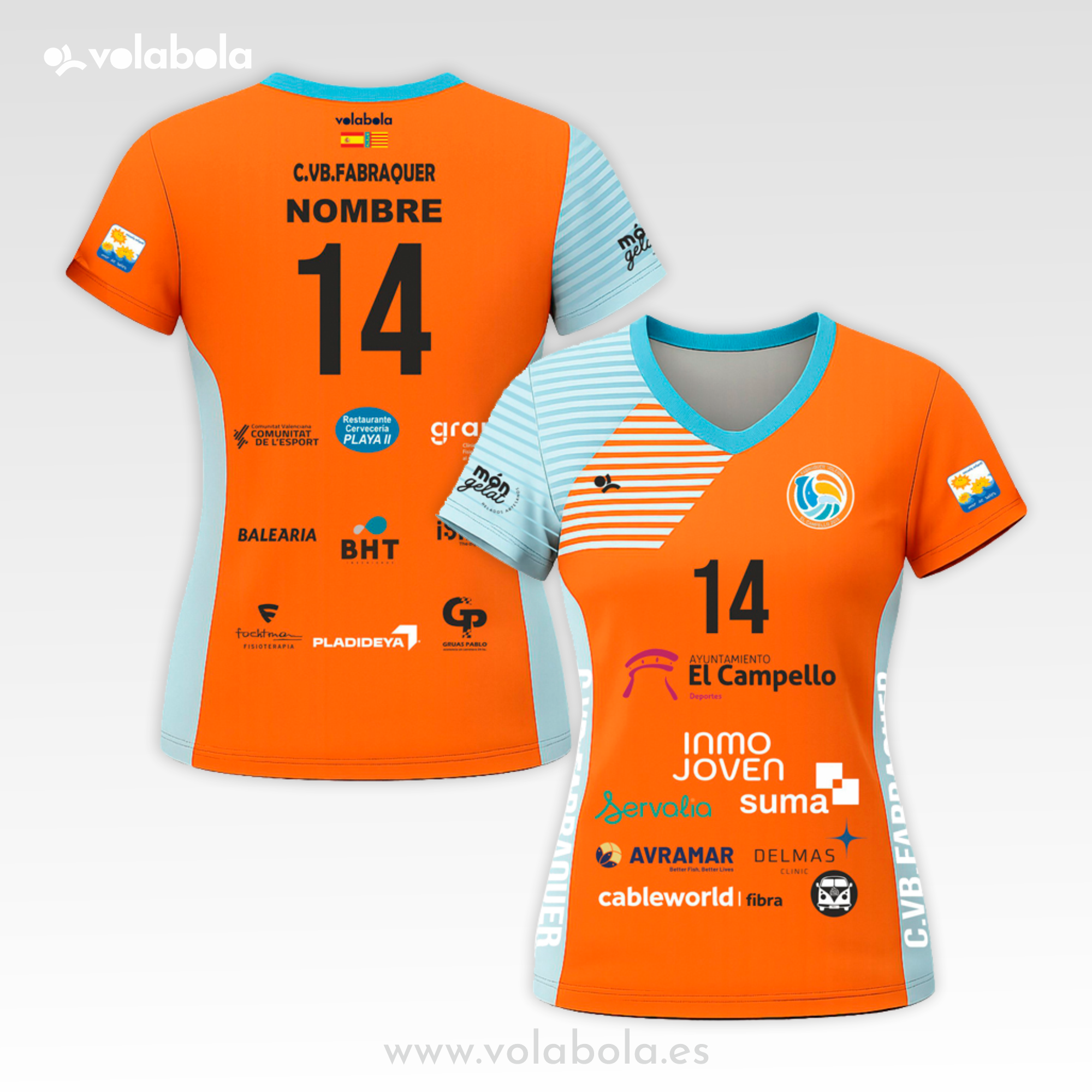 Pack Básico Cadete/Juvenil Femenino CV Fabraquer El Campello