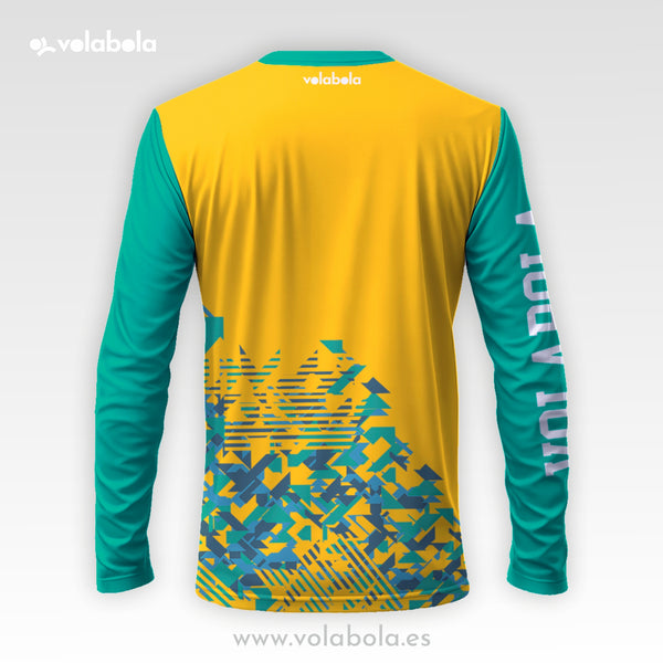Camiseta Manga Larga Pro Volley – Brasil