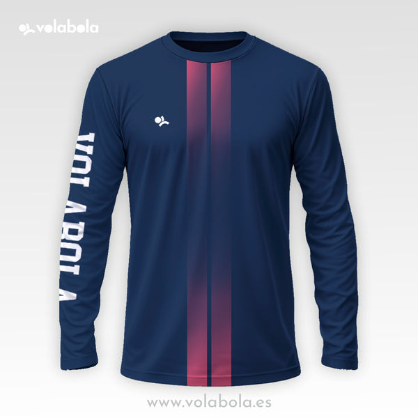 Camiseta Manga Larga Pro Volley – Doble línea