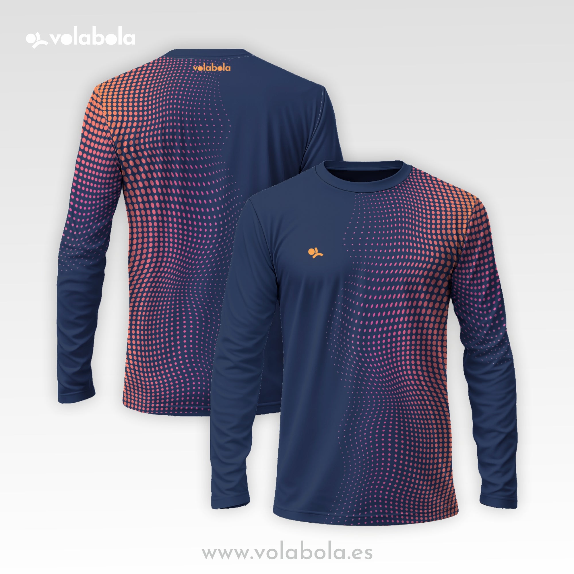 Camiseta Manga Larga Pro Volley – Dots Ondas