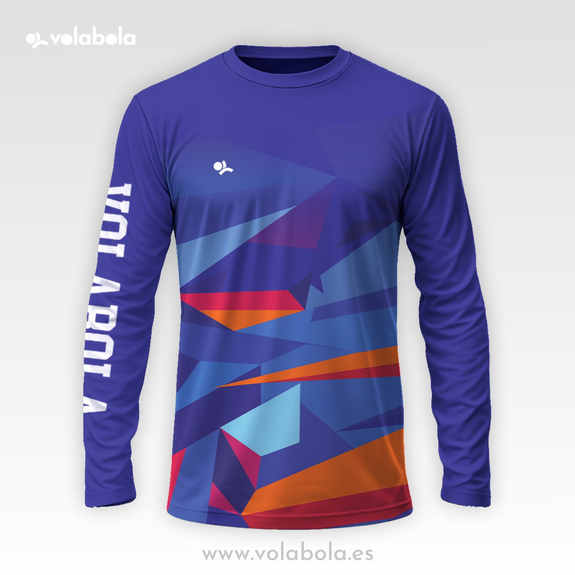 Camiseta Manga Larga Pro Volley – Geometric