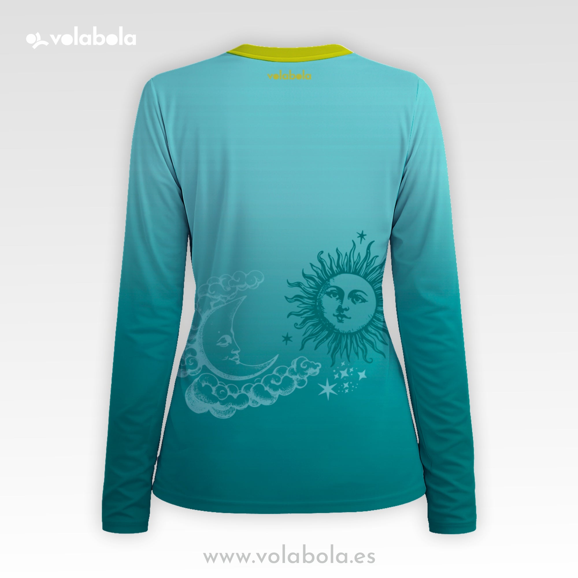 Camiseta Manga Larga Pro Volley Mujer – Luna y Sol