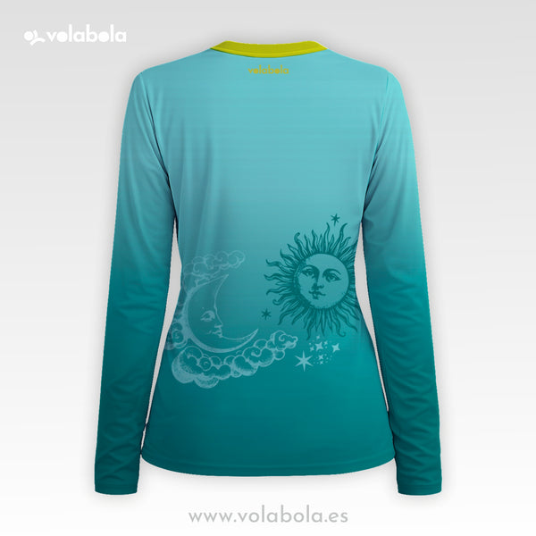 Camiseta Manga Larga Pro Volley Mujer – Luna y Sol