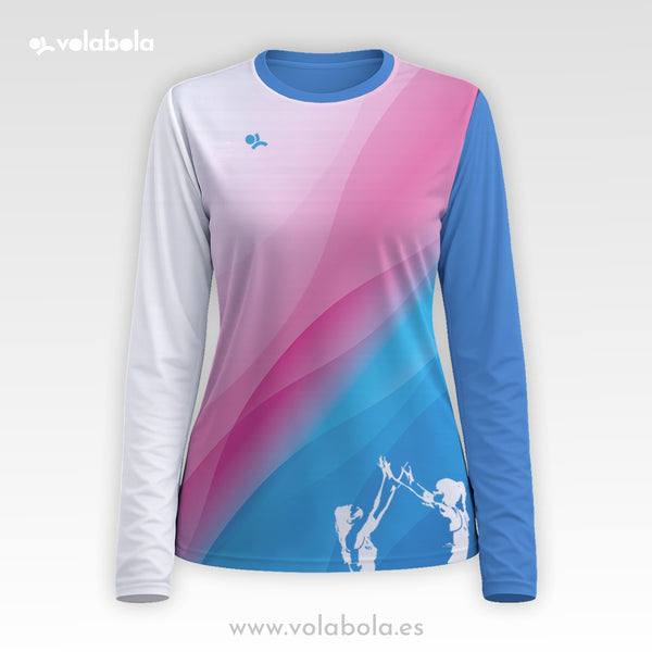 Camiseta Manga Larga Pro Volley Mujer - NAZA x AINA