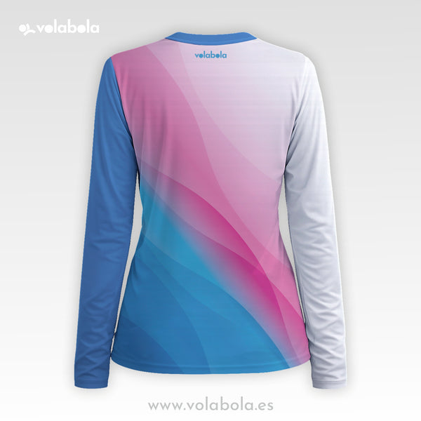 Camiseta Manga Larga Pro Volley Mujer - NAZA x AINA