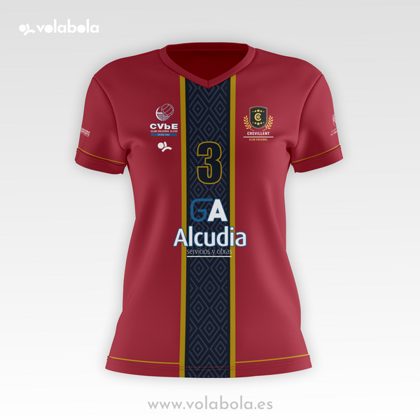 Camiseta Líbero Femenino VOLEIBOL CREVILLENTE 25/26