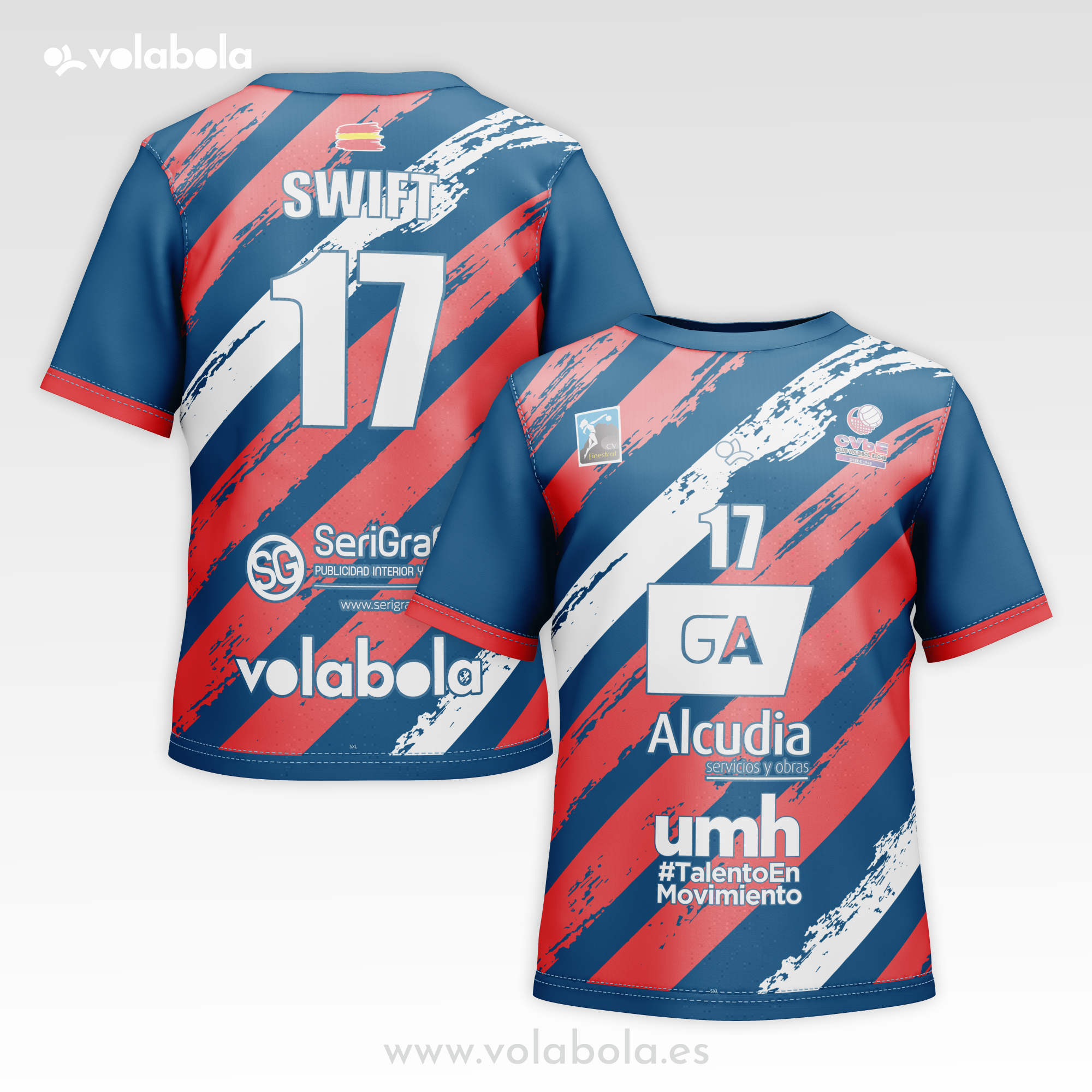 Camiseta Juego Oficial Hombre VOLEIBOL ELCHE