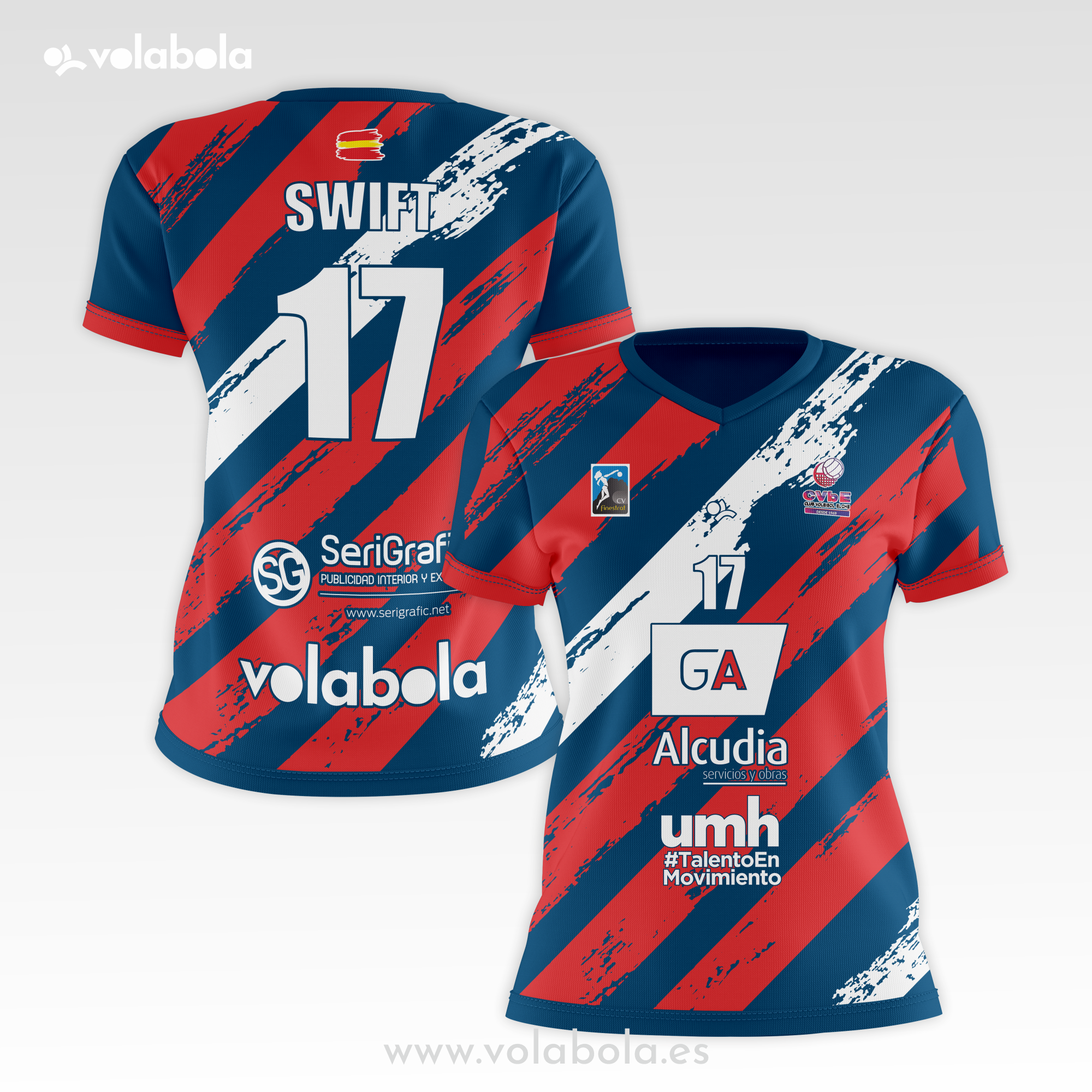 Camiseta Juego Oficial Mujer VOLEIBOL ELCHE