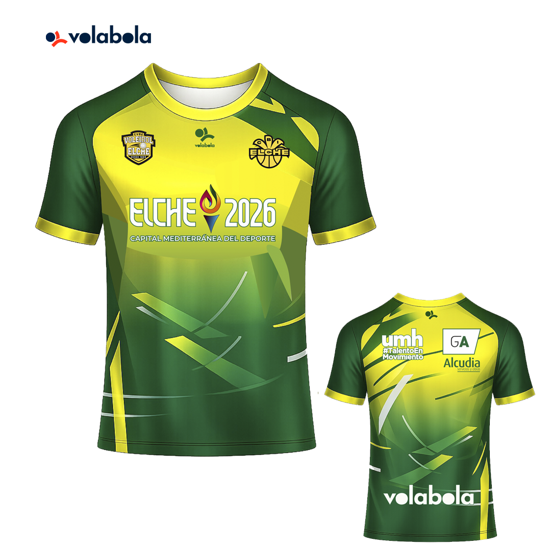 Camiseta Afición Hombre CV Elche