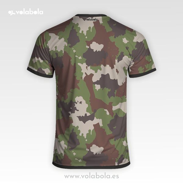 Camiseta Manga Corta Pro Volley Hombre – Camo