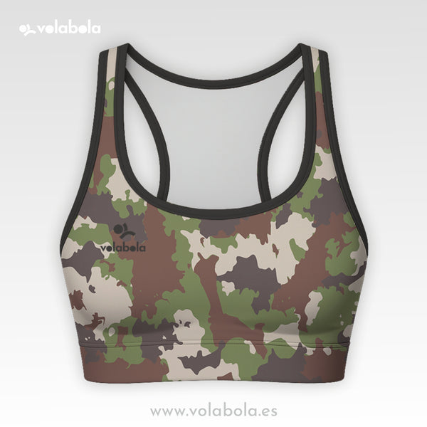 Top Bikini Clásico Pro Volley – Camo