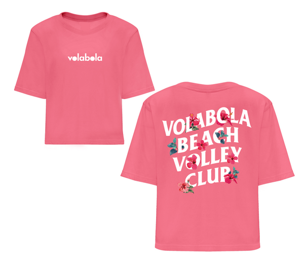 Camiseta cropped - Beach volley club