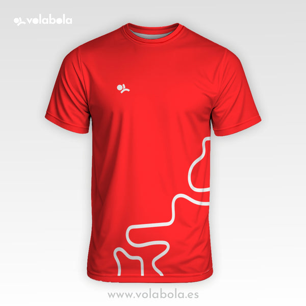 Camiseta Manga Corta Pro Volley Hombre – Fineline