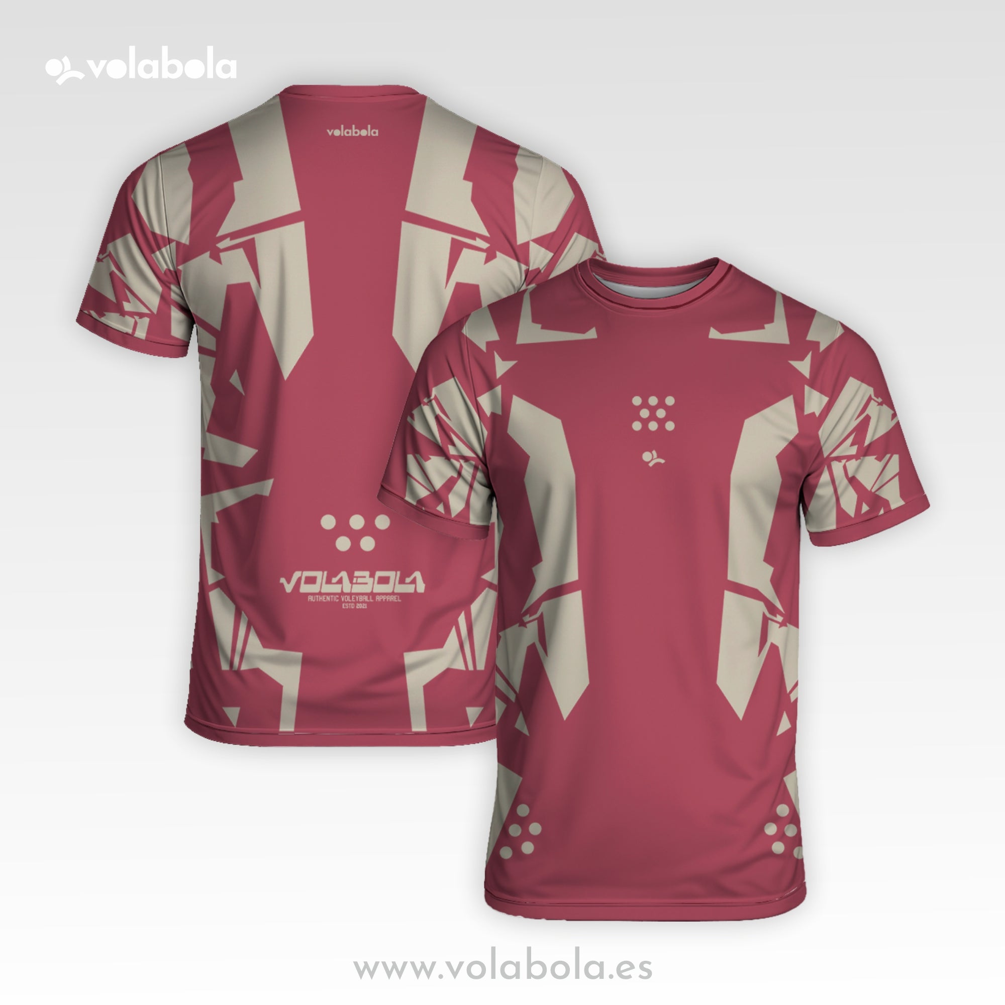 Camiseta Manga Corta Pro Volley Hombre – Future Tile