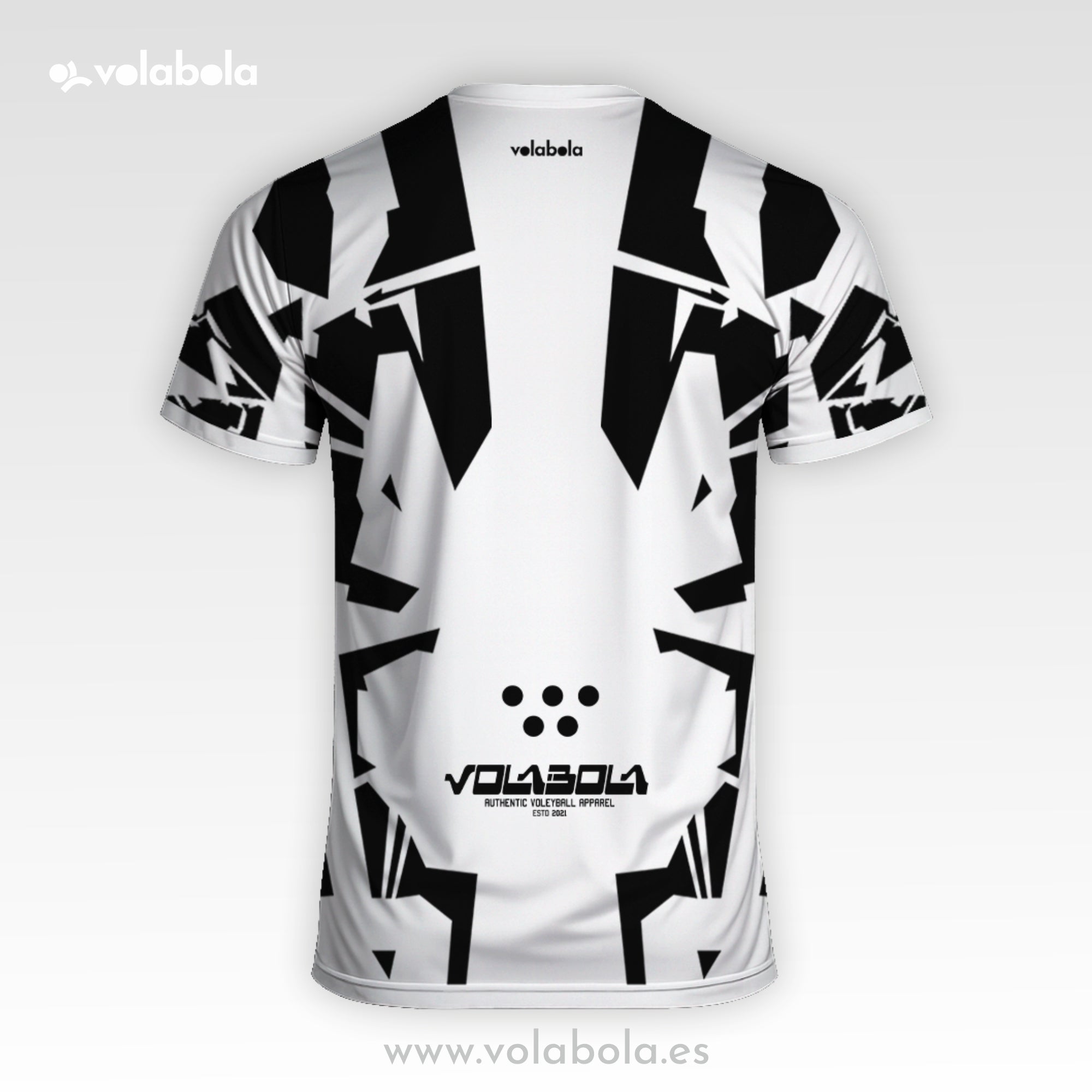 Camiseta Manga Corta Pro Volley Hombre – Future White
