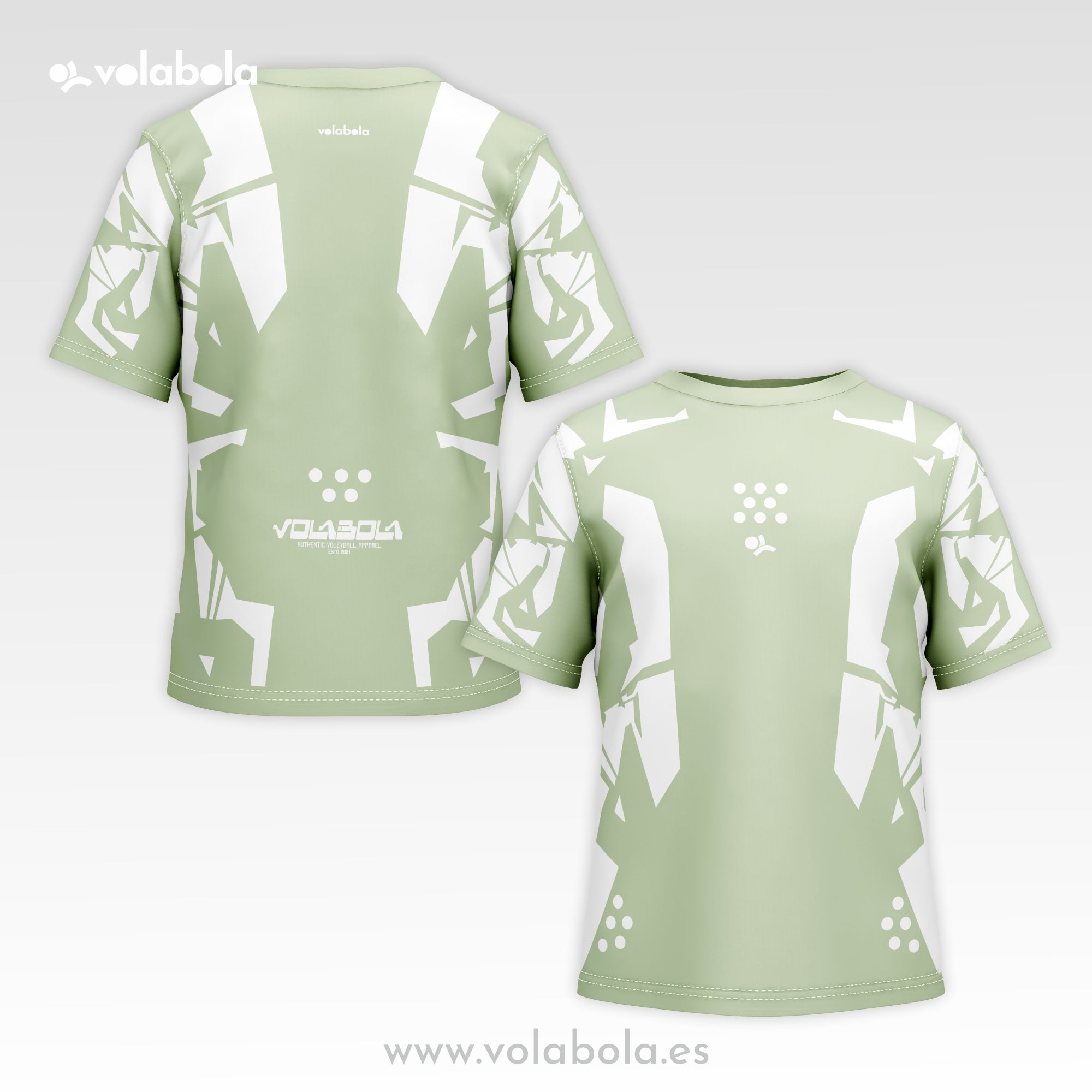Camiseta técnica voleibol manga corta unisex – Future Mist