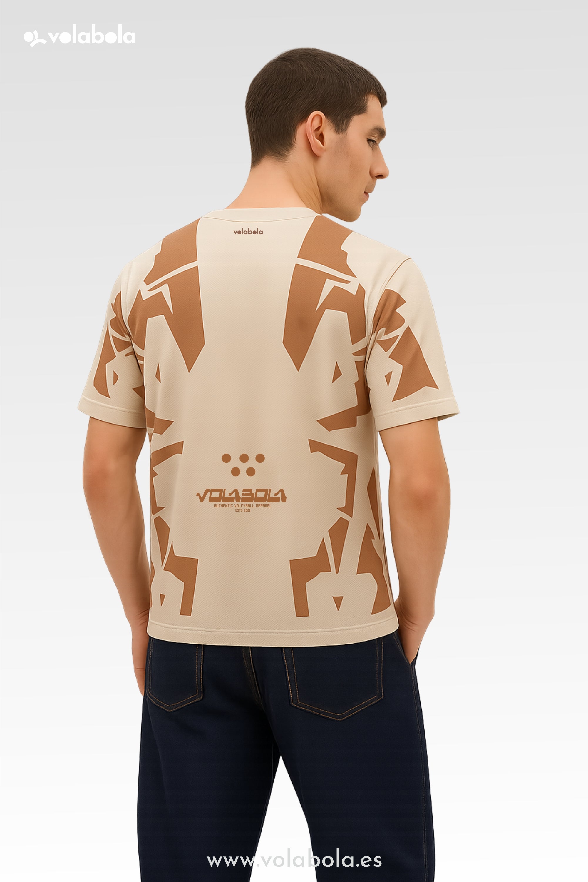 Camiseta técnica voleibol manga corta unisex – Future Sand