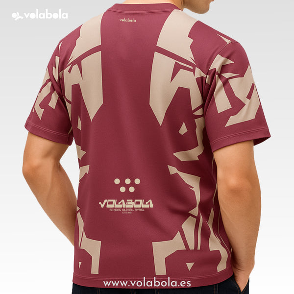 Camiseta técnica voleibol manga corta unisex – Future Tile